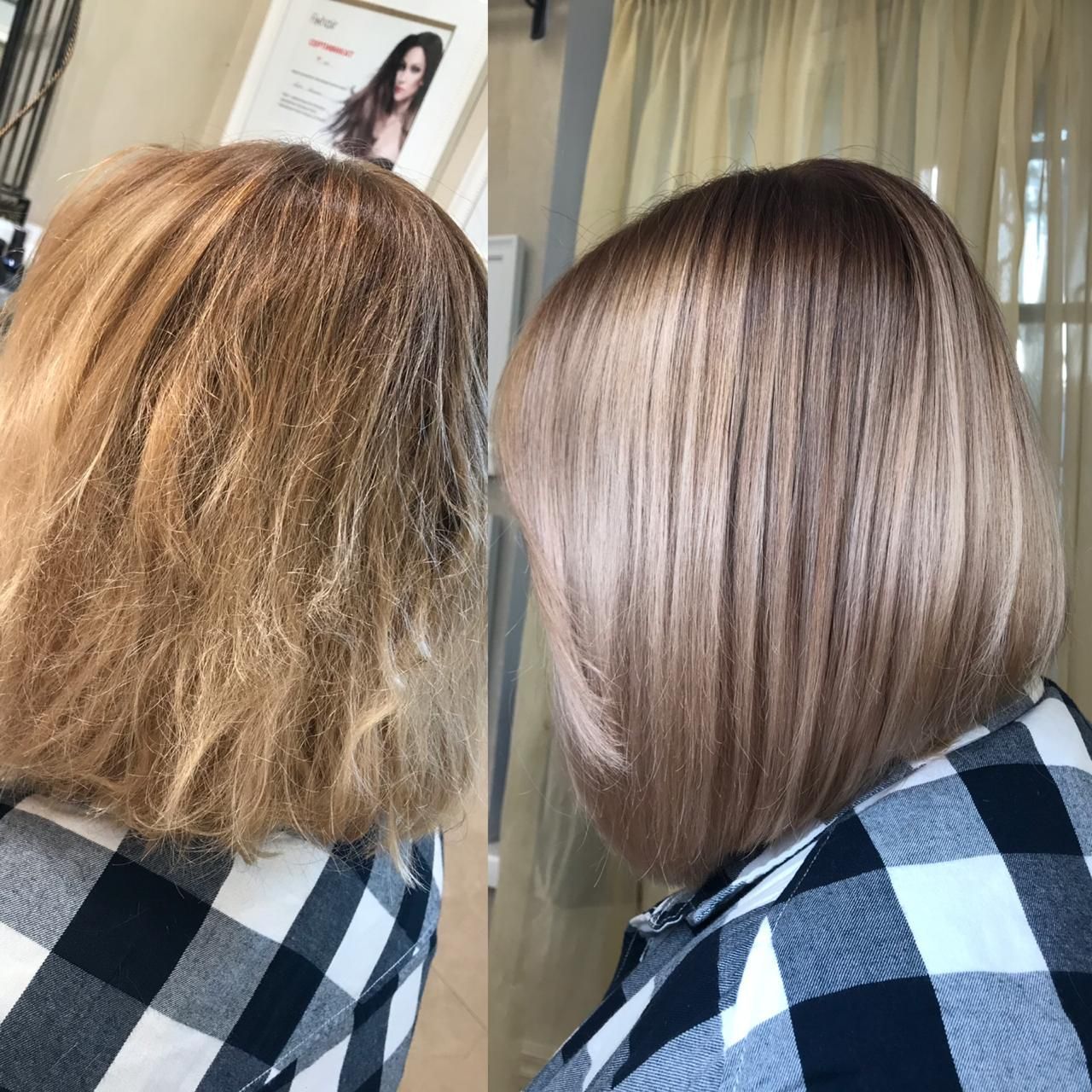 Уход за волосами (фото до и после)