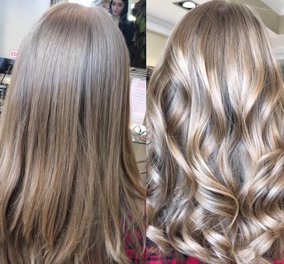 Окрашивание волос (фото до и после)